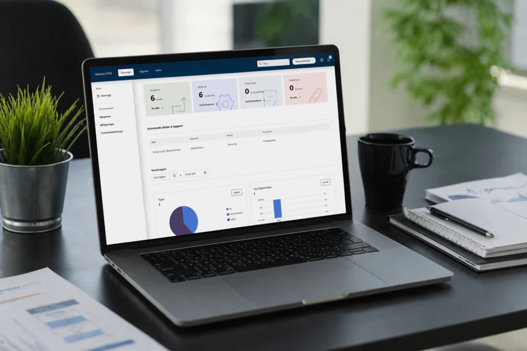 gap-analyse billede på computer'
