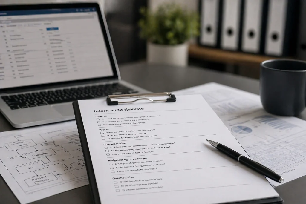 intern audit checkliste